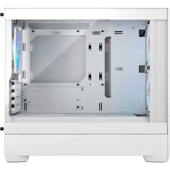 Fractal Design Pop Mini Air RGB white TG Clear Tint, Tower Case (white)