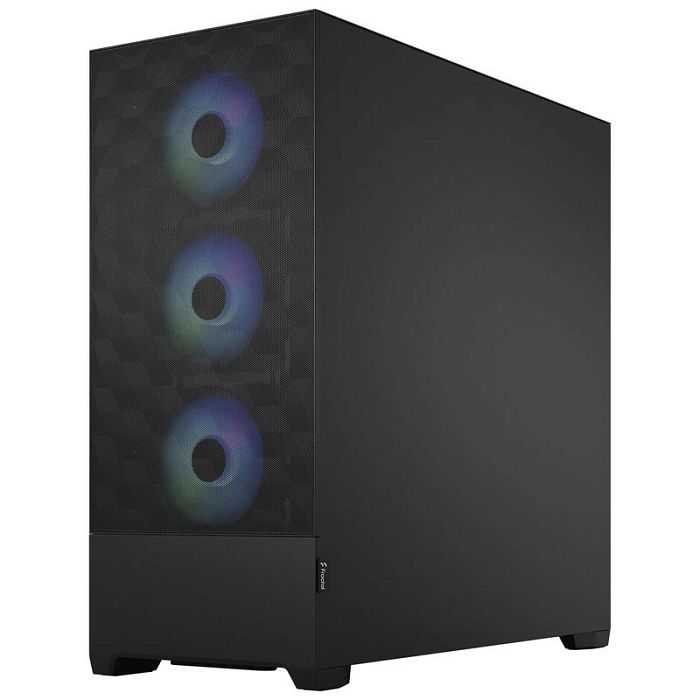 Fractal Design Pop XL Air RGB Clear Tint E-ATX case, tempered glass - black-FD-C-POR1X-06