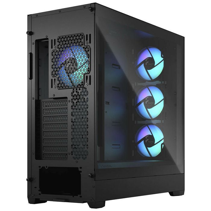 Fractal Design Pop XL Air RGB Clear Tint E-ATX case, tempered glass - black-FD-C-POR1X-06