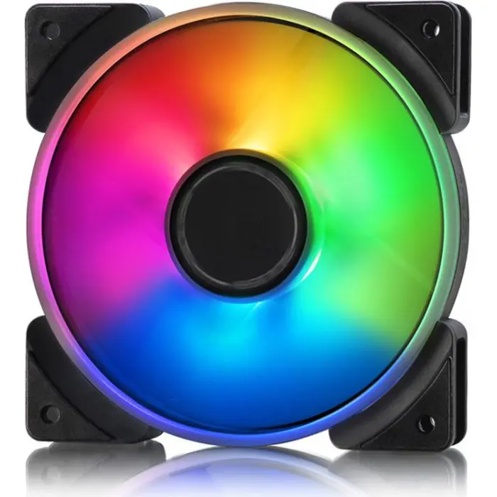Fractal Design prism AL-12 PWM ARGB, housing fan (white / transparent, single fan)