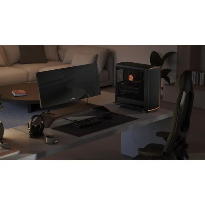 Fractal Design Summit Ambience Blackout TG Light Tint (black/wood)