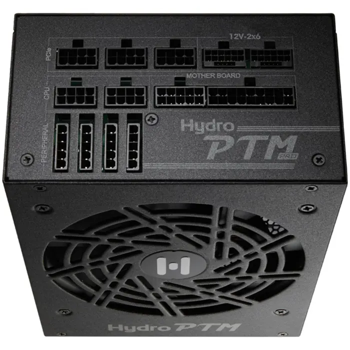 FSP Hydro PTM PRO ATX3.1(12V-2x6) 1350W, PC power supply (2x 12-pin high power GPU, 4x PCIe, cable management, 1350 watts)