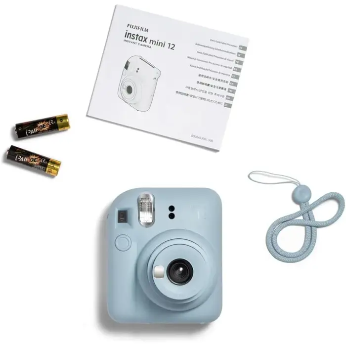 Fujifilm instax mini 12, instant camera (light blue)