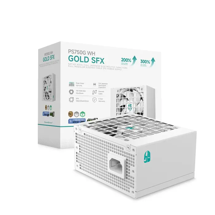 Gamer Storm PS750G WH power supply unit 750 W 20+4 pin ATX ATX White
