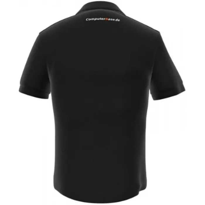 GamersWear ComputerBase Polo Black (S)-0170-S