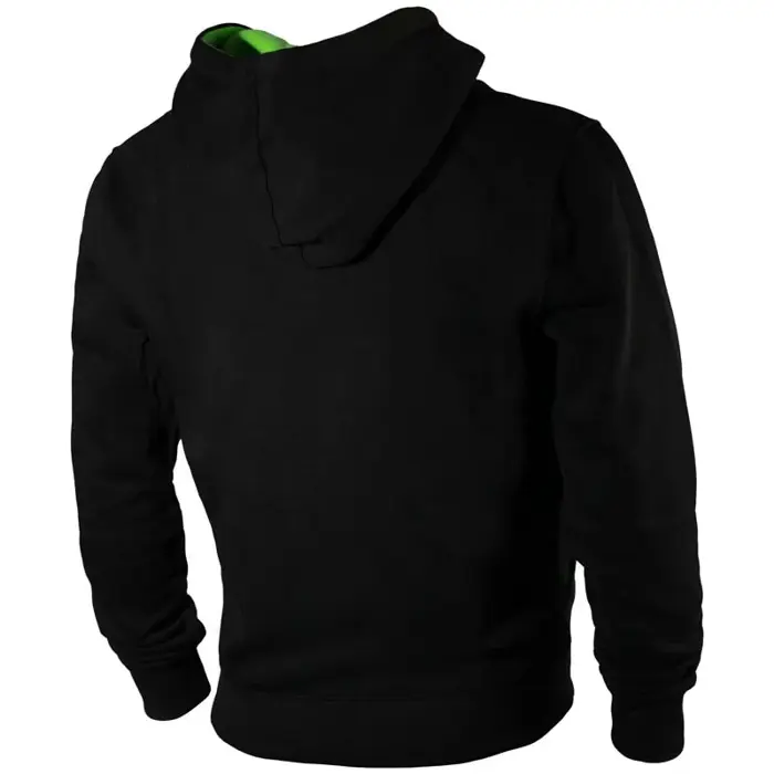 GamersWear SPROUT Basic Kapuzenjacke - Größe M, black/grün-0423-M