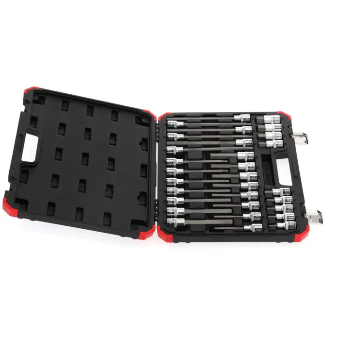 Gedore Red screwdriver socket set 1/2 hex 30 pieces - 3301573