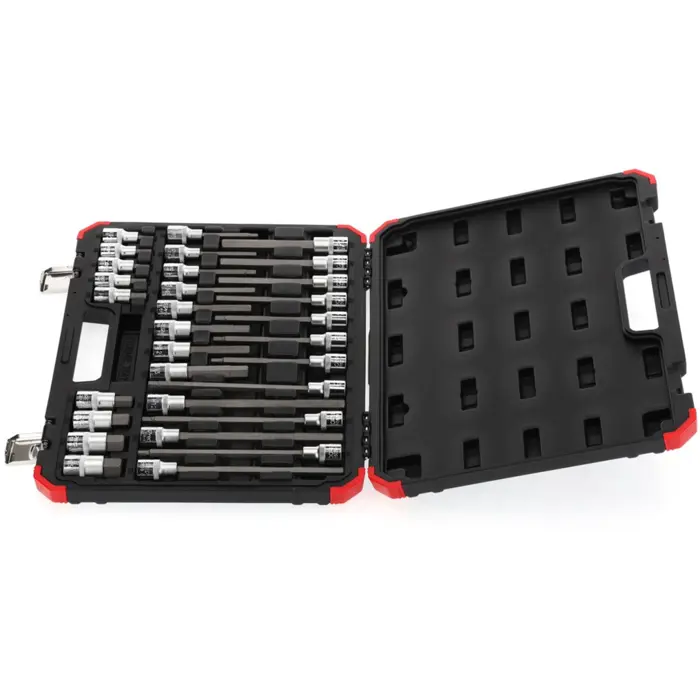 Gedore Red screwdriver socket set 1/2 hex 30 pieces - 3301573