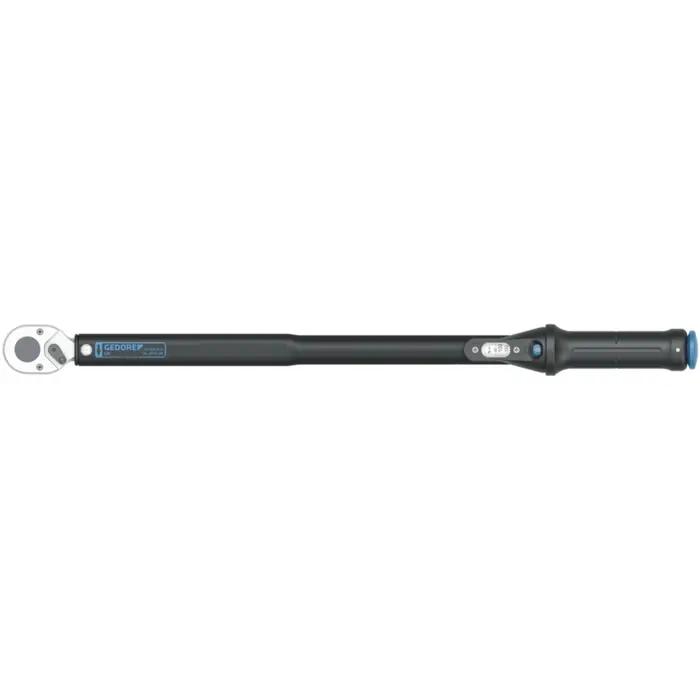 GEDORE torque wrench TORCOFLEX UK, 1/2" black/blue, 60 - 300 Nm