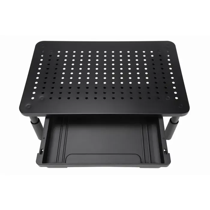 GEMBIRD ADJUSTABLE MONITOR STAND WITH DRAWER RECT