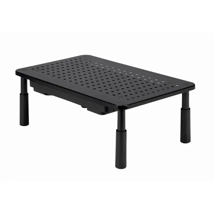 GEMBIRD ADJUSTABLE MONITOR STAND WITH DRAWER RECT
