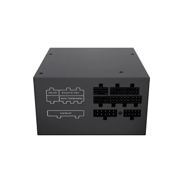 Gembird CCC-PSUGOLD-750W Power supply unit Fornax Power 750W active PFC 12cm fan 80+Gold