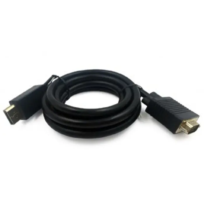 Gembird CCP-DPM-VGAM-6 video cable adapter 1.8 m VGA (D-Sub) DisplayPort Black