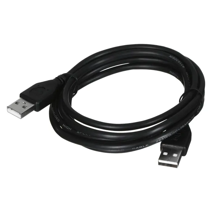 Gembird CCP-USB2-AMAM-6 USB cable 1.8 m USB 2.0 USB A Black