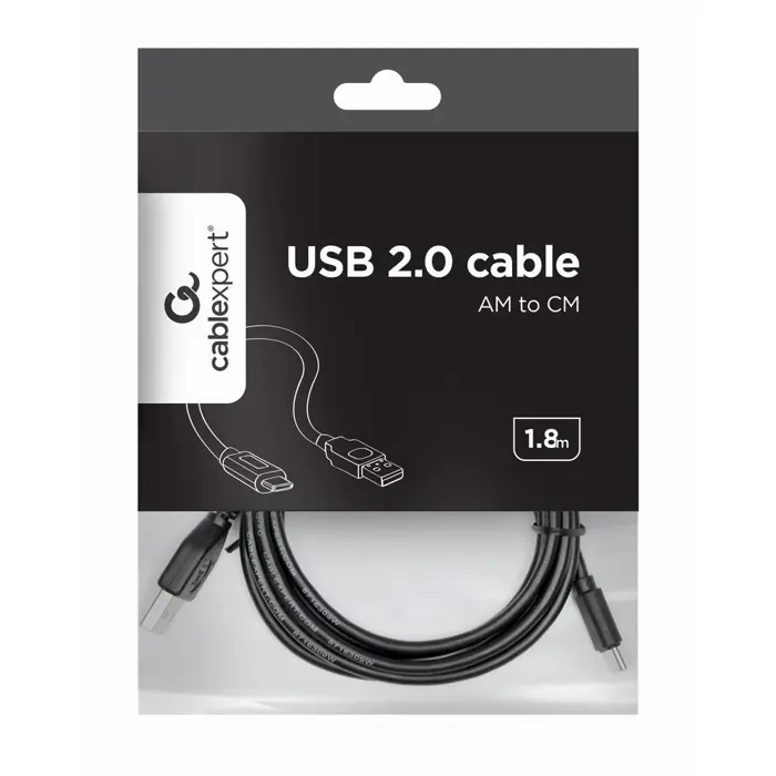 Gembird Kabel / Adapter USB cable 1.8 m USB 2.0 USB A USB C Black