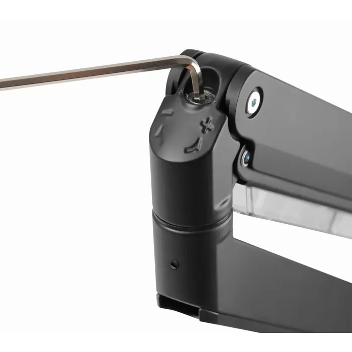 Gembird MA-DA3-03 monitor mount / stand 68.6 cm (27") Black Desk
