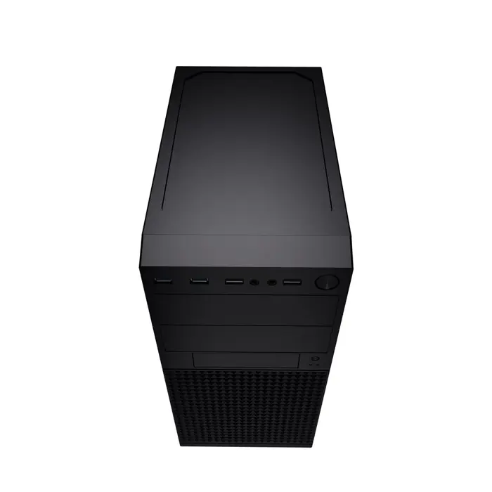 Gembird Mini-tower computer case Fornax K300, Micro-ATX, 2x USB 3.0 + 2x USB 2.0, black
