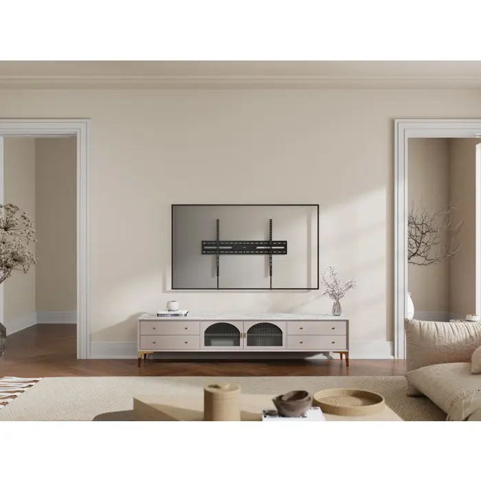 Gembird WM-100F-01 TV wall mount (fixed), 43”-100”, black