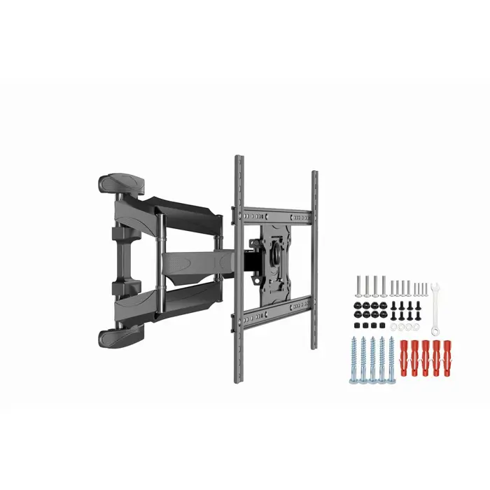 Gembird WM-75ST-01 Full motion TV wall mount, 32”-75” (45 kg)
