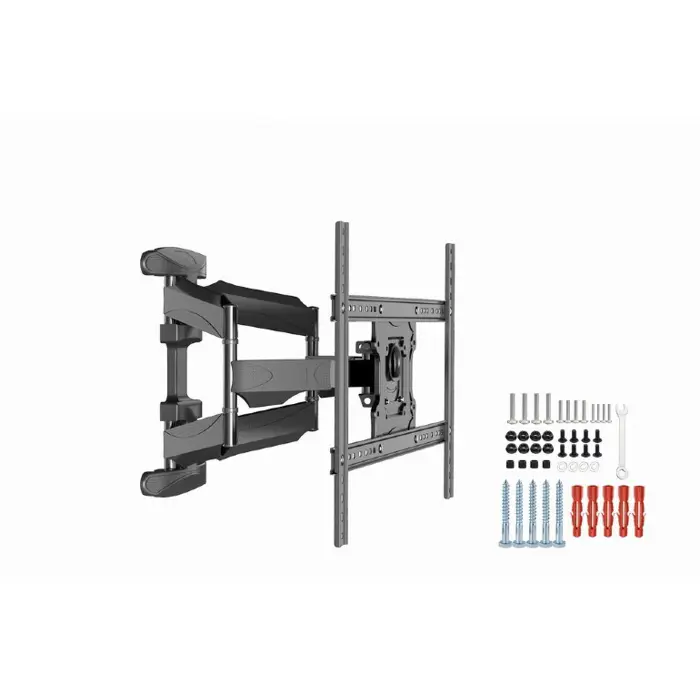 Gembird WM-75ST-01 Full motion TV wall mount, 32”-75” (45 kg)