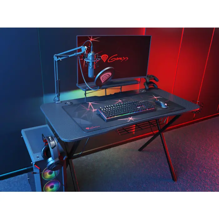 GENESIS GAMING DESK HOLM 300 RGB
