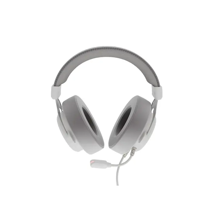 GENESIS NEON 764 RGB OVER-EAR HEADPHONES WITH MICROPHONE BACKLIGHT WHITE USB