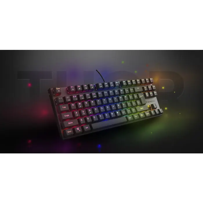 GENESIS NKG-2155 keyboard Gaming USB QWERTY UK International Black