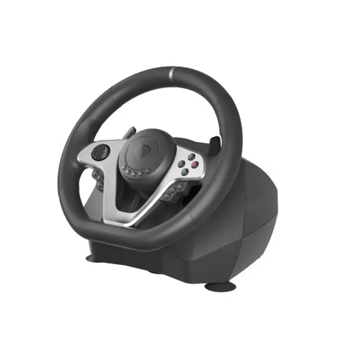GENESIS SEABORG 400 Steering wheel + Pedals Nintendo Switch,PC,PlayStation 4,Playstation 3,Xbox 360,Xbox One USB Black
