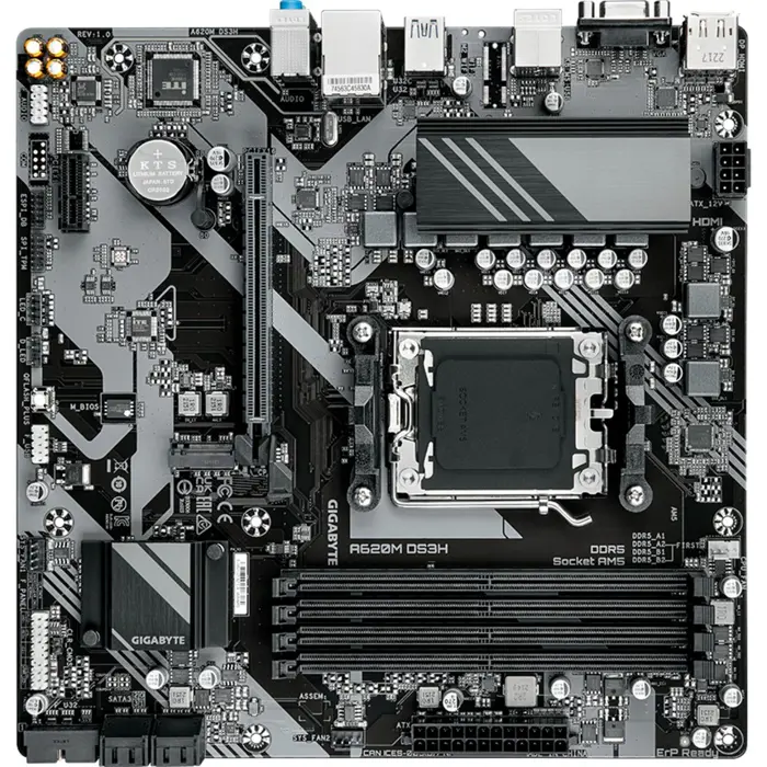 GIGABYTE A620M DS3H - Socket AM5 - motherboard