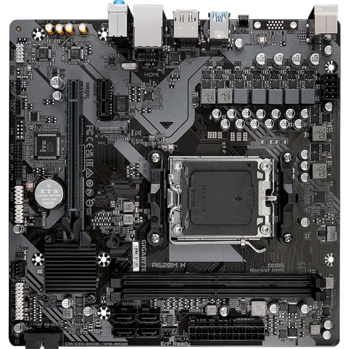 GIGABYTE A620M H - Socket AM5 - motherboard