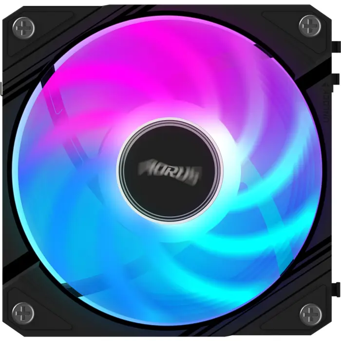 GIGABYTE AORUS EZ CHAIN FAN 120, case fan black, 120 mm