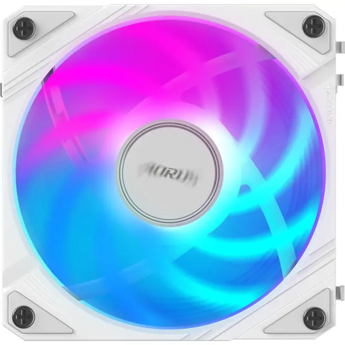 GIGABYTE AORUS EZ CHAIN FAN 120, case fan white, 120 mm