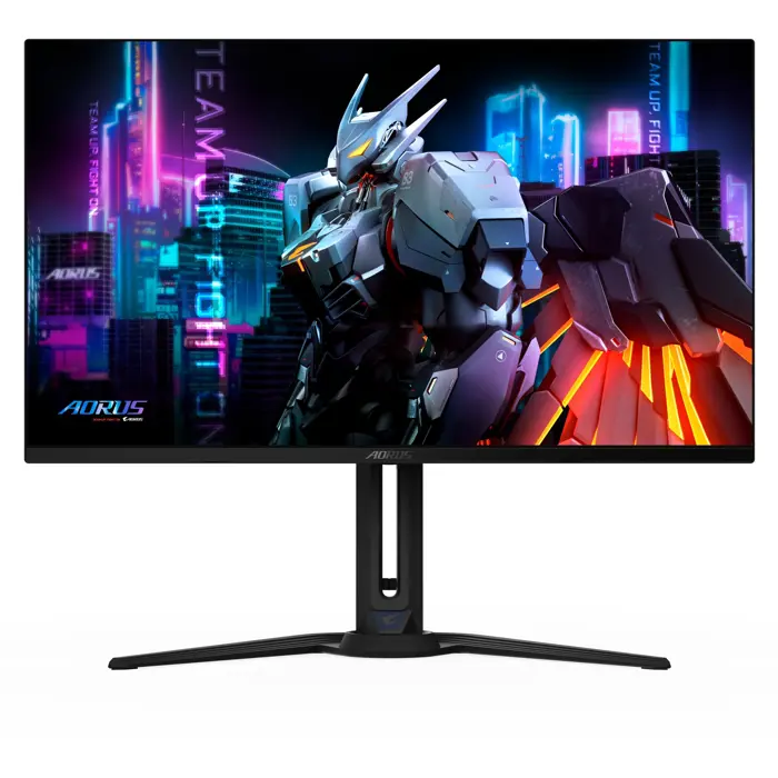 GIGABYTE AORUS FO32U, gaming monitor - 31.5 - black, UltraHD/4K, QD-OLED, USB-C, 165Hz panel