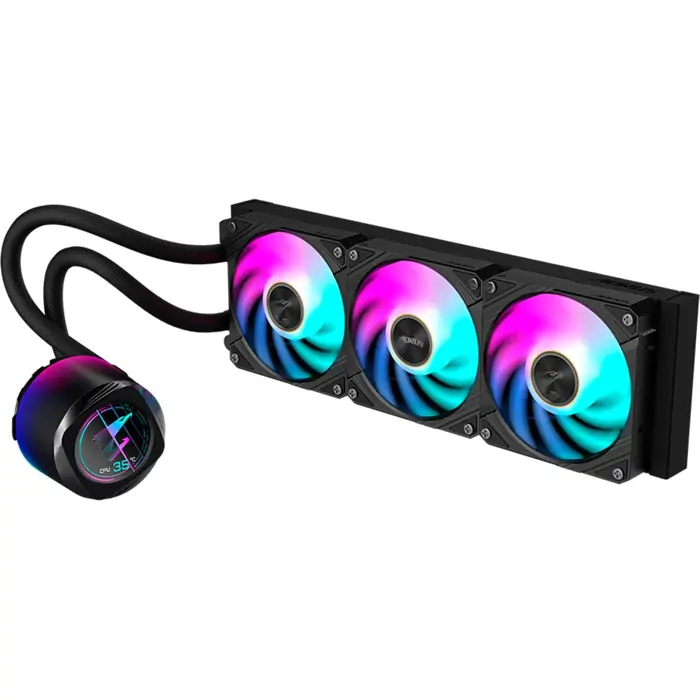 GIGABYTE AORUS WATERFORCE X II 360mm, water cooling (black)