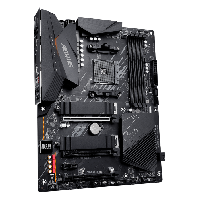 GIGABYTE B550 AORUS ELITE AX V2, DDR4, SATA3, USB3.2Gen2, DP, 2.5GbE, WIFI, AM4 ATX