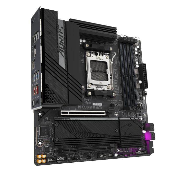 GIGABYTE B650M AORUS ELITE, DDR5, SATA3, USB3.2Gen2x2, DP, 2.5GbE, AM5 mATX