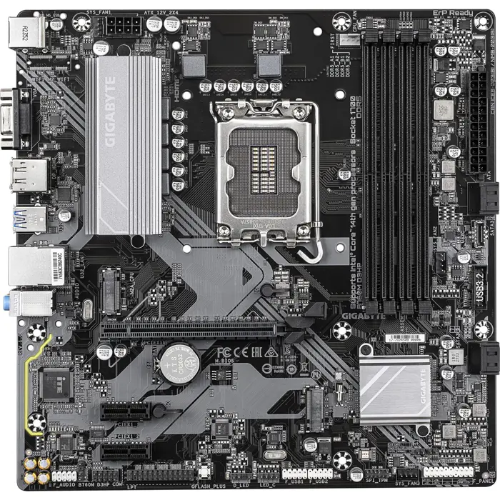 GigaByte B760M D3HP black/grey - Socket 1700
