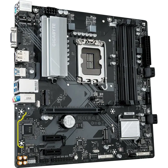 GIGABYTE B760M D3HP DDR4 - Socket 1700 - motherboard (black/grey)