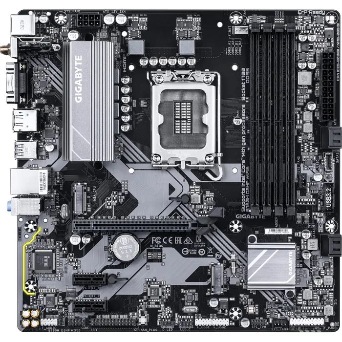 GigaByte B760M D3HP WIFI6 - Socket 1700