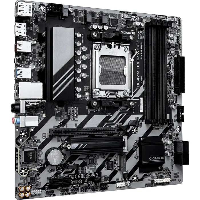 Gigabyte B840M D3HP WiFi6E AMD AM5 Micro-ATX Motherboard