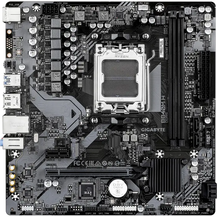 GigaByte B840M H (black/gray)