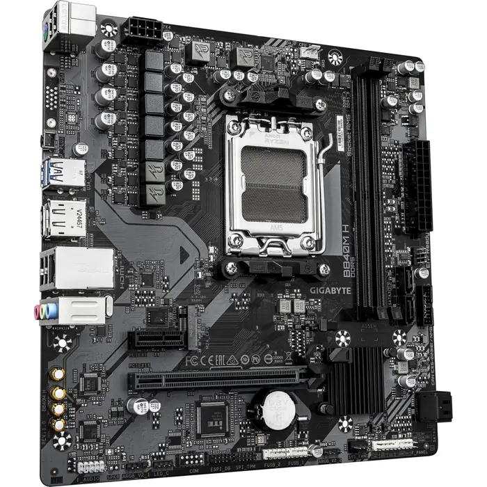 GigaByte B840M H (black/gray)