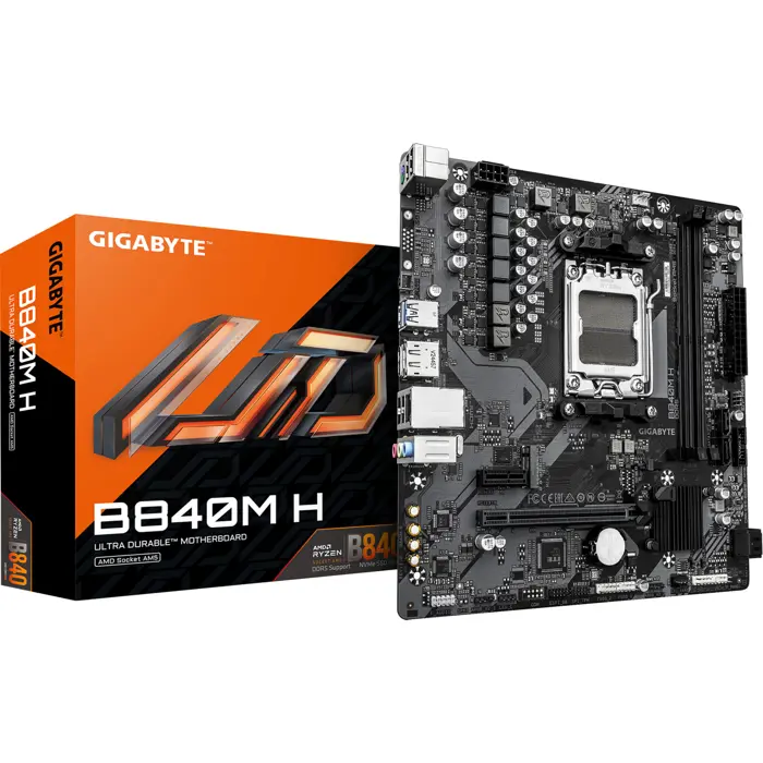 GigaByte B840M H (black/gray)