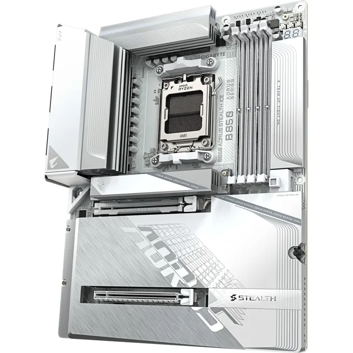 GigaByte B850 A STEALTH ICE - Socket AM5 motherboard