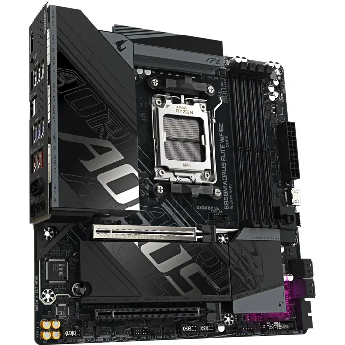GigaByte B850M AORUS ELITE WIFI6E (black) - Socket AM5