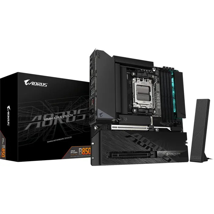 GigaByte B850M AORUS STEALTH (black)