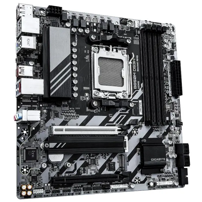GIGABYTE B850M DS3H, DDR5, SATA3, USB3.2Gen2, DP, 2.5GbE, AM5 mATX