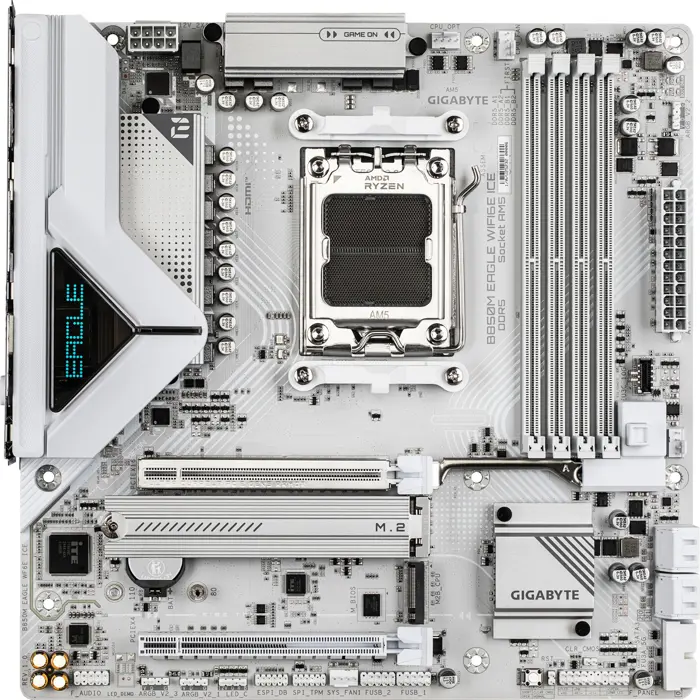 GIGABYTE B850M EAGLE WF6E ICE - Socket AM5 - motherboard black