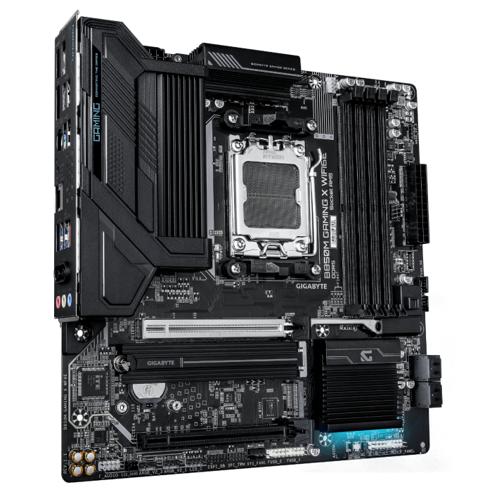 GIGABYTE B850M GAMING X WIFI6E, DDR5, SATA3, USB3.2Gen2, DP, 2.5GbE, WiFi 6E, AM5 mATX