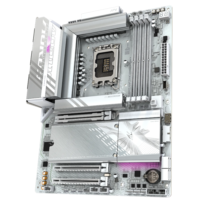 GIGABYTE B860 AORUS ELITE WF7 ICE, DDR5, SATA3, USB4, DP, Wi-Fi 7, LGA1851 ATX